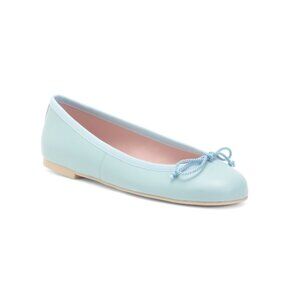 PRETTY BALLERINAS Baby Blue Made In Spain Leather Rosario Ballet Flats